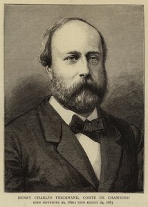 Henry Charles Ferdinand, greve af Chambord af English School